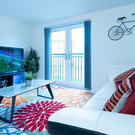 Luxury Ground Floor 2 Bedroom Apartment Free Wifi & Parking Sheffield Bagian luar foto