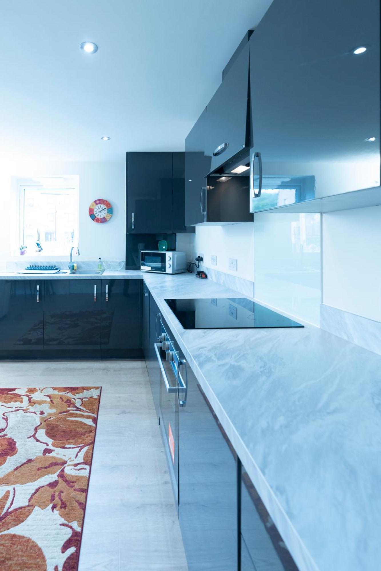 Luxury Ground Floor 2 Bedroom Apartment Free Wifi & Parking Sheffield Bagian luar foto