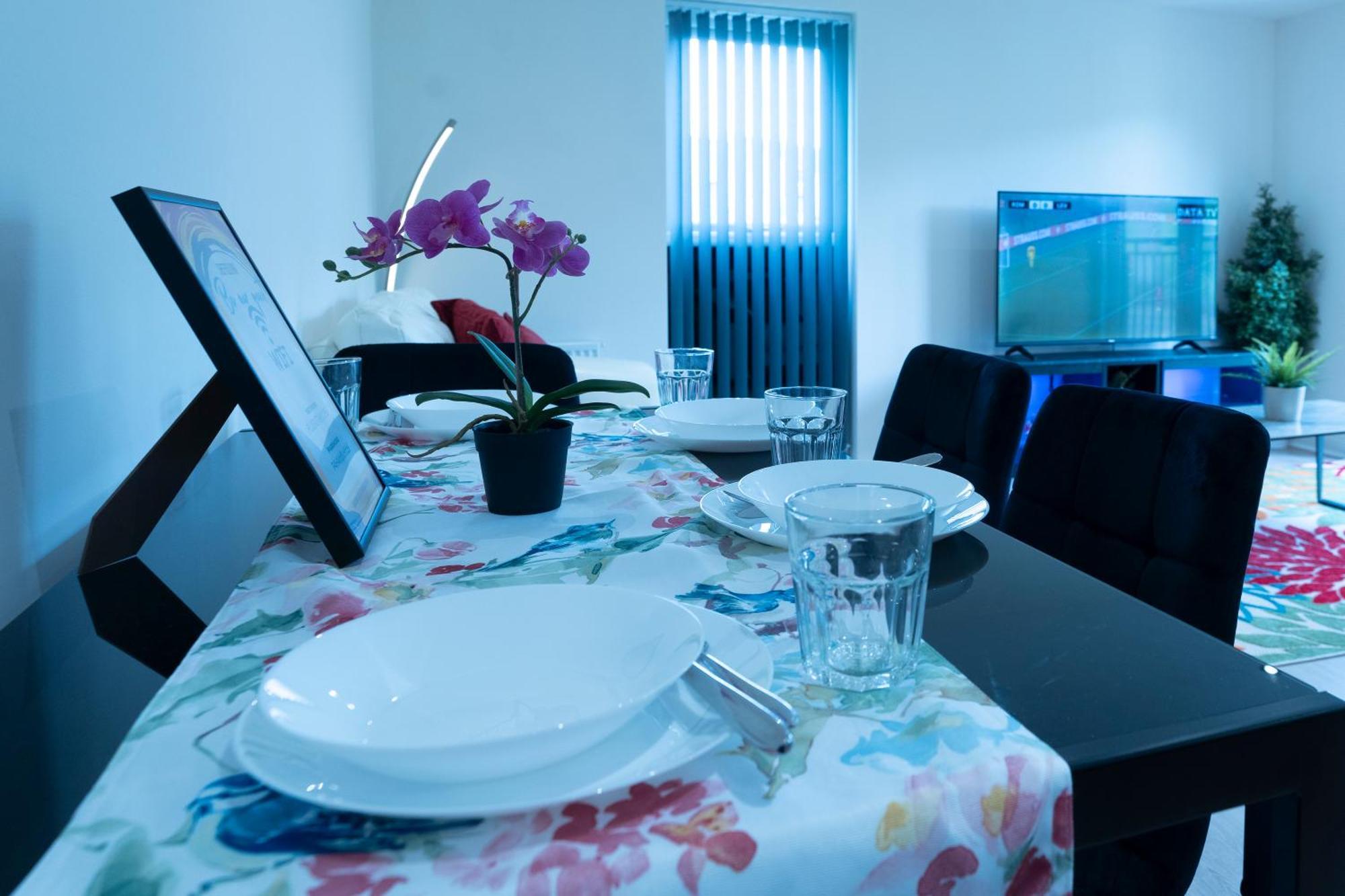 Luxury Ground Floor 2 Bedroom Apartment Free Wifi & Parking Sheffield Bagian luar foto